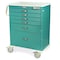 M-Series Carts 6 DrawerSteel  Anesthesia Cart w/Pushbutton E-Lock MDS3030E16 - alternate 1